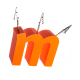 3D Print Lab - Optiker Mendes Logo "m"...