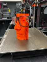 3D Print Lab - Optician Mendes glasses holder head