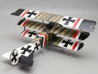 VQ Model Fokker Dr.1 (schwarz) / 1730mm (18017)