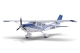 FMS - Cessna 182 PNP blau - 1500mm