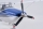 FMS - Cessna 182 PNP blue - 1500mm