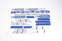 D-Power FMS Integral - Dekorbogen blau (FMSEP115BU)