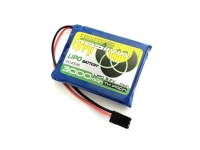 TX LiPo Akku 1S 3,7V 3000mAh SC JR/FUT