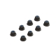 Arrma - Flanged Lock Nut M3 Black (4) (ARA708009)