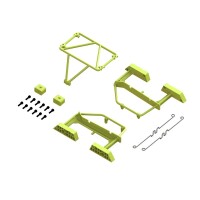 Arrma - Desert Truck Body Roll Cage Set Yellow: GROM (ARA320819)