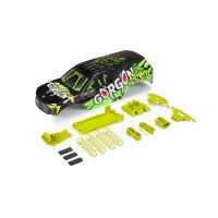 Arrma - GORGON Painted Decaled Body Set Fluorescent Yellow (ARA402349)