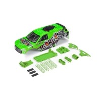 Arrma - GORGON Painted Decaled Trimmed Body Set Green (ARA402356)