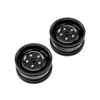 ECX - 1.9 Wheel Black (2): 1.9 Barrage Kit/RTR (ECX41004)