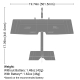 E-flite - UMX Slow Ultra Stick RTF with AS3X &amp; SAFE Select - 501mm