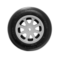 Hangar 9 - Robart 5 Aluminum Wheel & Tire White (1): F4U-1D Corsair 60cc (HAN476029)