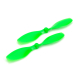 Blade - Prop Clockwise Rotation Green (2): Nano QX...