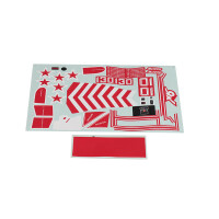 FMS - Decal Sheet: Yak 130 Red (FMMPS113RED)