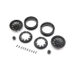 Axial - 1.9 Raceline Daytona Beadlock Wheels Black (2)...