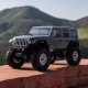 Axial - 1/24 SCX24 Jeep Wrangler JLU 4X4 Rock Crawler Brushed RTR Gray (AXI00002V3T3)