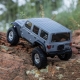 Axial - 1/24 SCX24 Jeep Wrangler JLU 4X4 Rock Crawler Brushed RTR Gray (AXI00002V3T3)