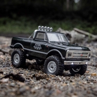 Axial - 1/24 SCX24 1967 Chevrolet C10 4WD Brushed Truck RTR Black (AXI00001V2T4)