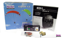 Para-RC - Cloud 1.5 comlpete set RTF (red) T6L Sport