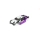 Arrma - 1/10 Clipless Painted Trimmed Body Set with Decals Purple: VORTEKS 2WD (ARA-1556)