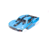 Arrma - 1/10 Clipless Painted Trimmed Body Set with Decals Blue: FURY 2WD (ARA-1583)