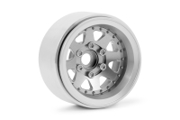 Kavan - 1.9" Aluminium-Beadlock-Felgen Offset -10 mm silber für RC-Crawler 1/10 (2 Stück) (KAV52.2.019)