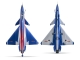 FMS - J-10 EDF 64 PNP blue - 690mm