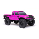 Axial - 1/24 SCX24 Base Camp 4WD Rock Crawler Brushed RTR with Battery &amp; Charger Pink (AXI-1219T3)