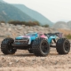 Kraton 6S V6 4X4 BLX Brushless Speed Monster Truck RTR Blue/Pink - 1:8