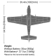 P-51D Mustang 1.0m BNF Basic with AS3X+ &amp; SAFE Select - 1002mm