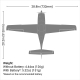 UMX Cirrus SR22T BNF Basic mit AS3X &amp; SAFE Select - 732mm