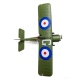 S.E.5a biplanes BNF Basic with AS3X+ &amp; SAFE Select - 900mm