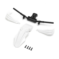 Losi - Fender Handguards & Handle Bars White: Promoto-SM (LOS-2304)