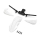 Losi - Fender Handguards & Handle Bars White: Promoto-SM (LOS-2304)