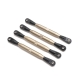 Losi - Variable Diameter Upper 4-Link Bar Set (4): Mini...