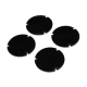 Losi - Wheel Cover Set Black: 22S Sprint (LOS-2886)