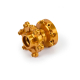 Pro-Line Racing - 1/4 Pro-Spec Aluminum Front Hub Gold:...