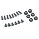 Pro-Line Racing - 1/4 Pro-Spec Front Wheel Hardware Set:...