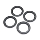 Losi - Snap-in Beadlock Rings Black (4): LMT 2.0 (LOS-1822)